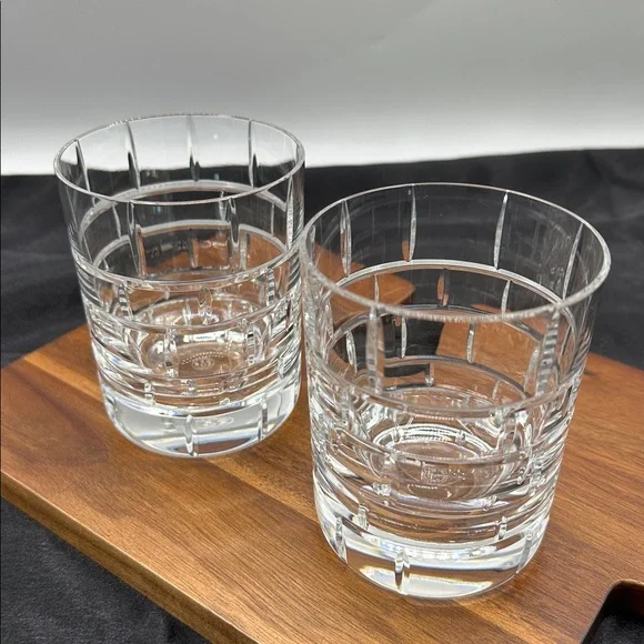 RARE 2 Baccarat Espalier Double Old Fashion Highball Crystal Glasses. - Picture 10 of 17